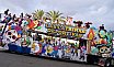 Las calles del sur reciben con alegría al desfile anunciador del Carnaval Internacional de Maspalomas 2025