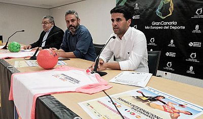  Presentación I Torneo Internacional Gran Canaria de Balonmano Playa 