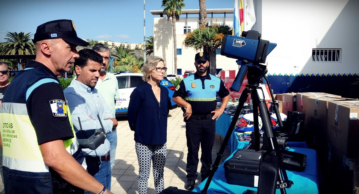  La Policía Local del municipio cuenta un equipamiento