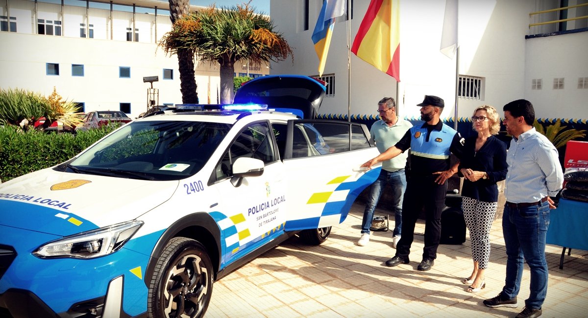  La Policía Local del municipio cuenta un equipamiento