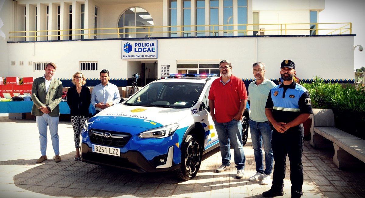  La Policía Local del municipio cuenta un equipamiento