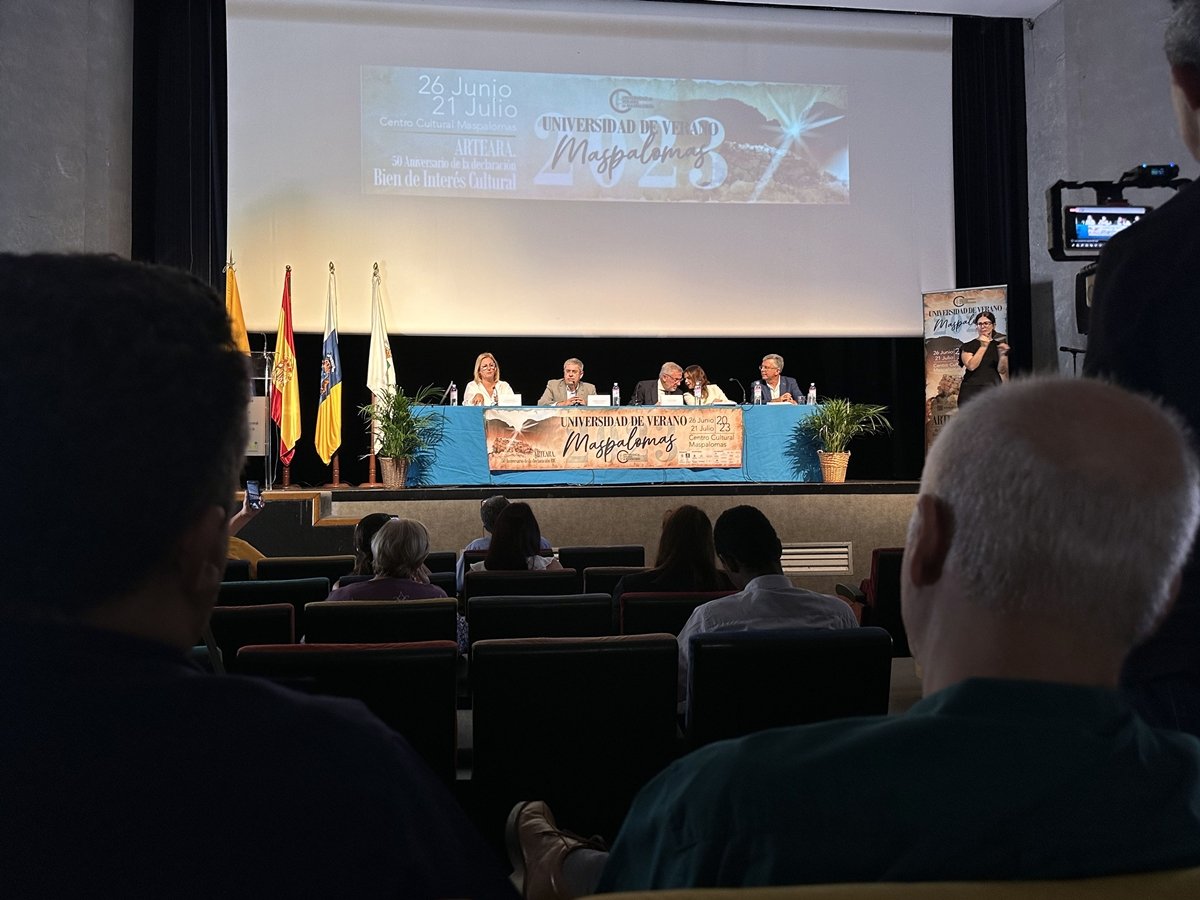  Inauguración Universidad de Verano de Maspalomas 2023 