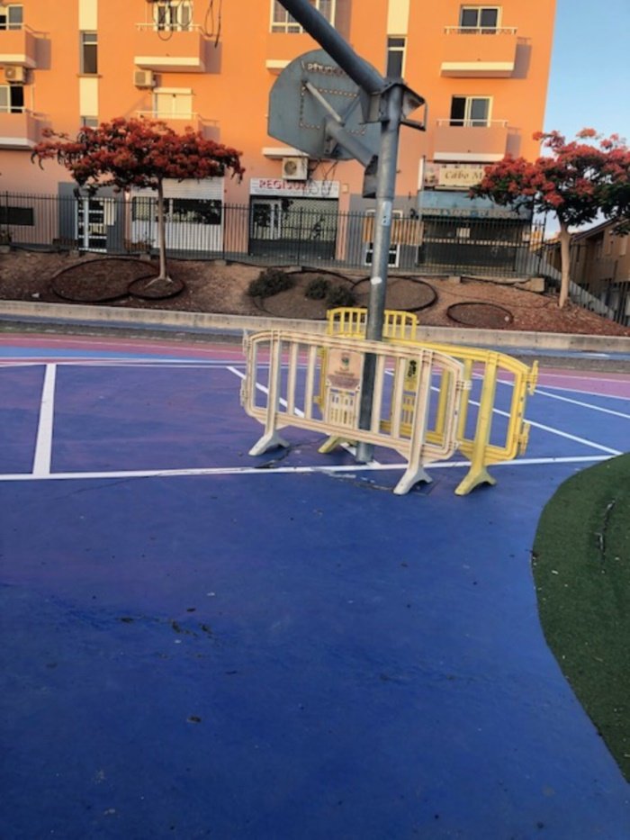 Cierre Parque Multifuncional Tablero