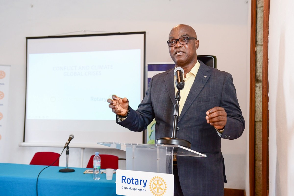 Inauguración IX CAMP Internacional Rotary Maspalomas