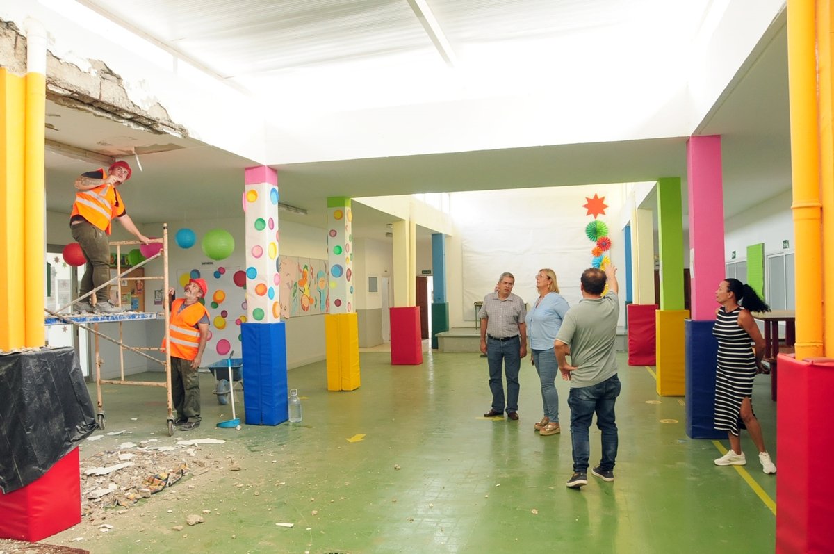 Obras de mejora en centros educativos