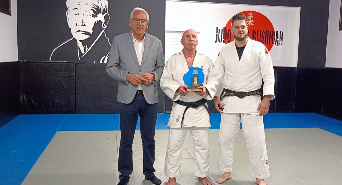San Bartolomé de Tirajana reconoce al judoca alemán Walter Trapp