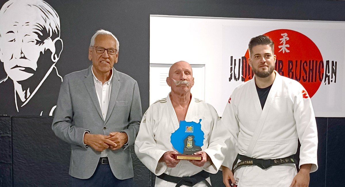 San Bartolomé de Tirajana reconoce al judoca alemán Walter Trapp