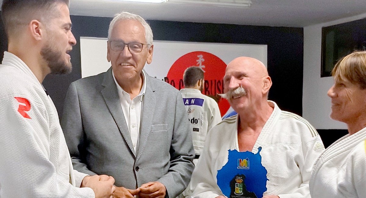 San Bartolomé de Tirajana reconoce al judoca alemán Walter Trapp