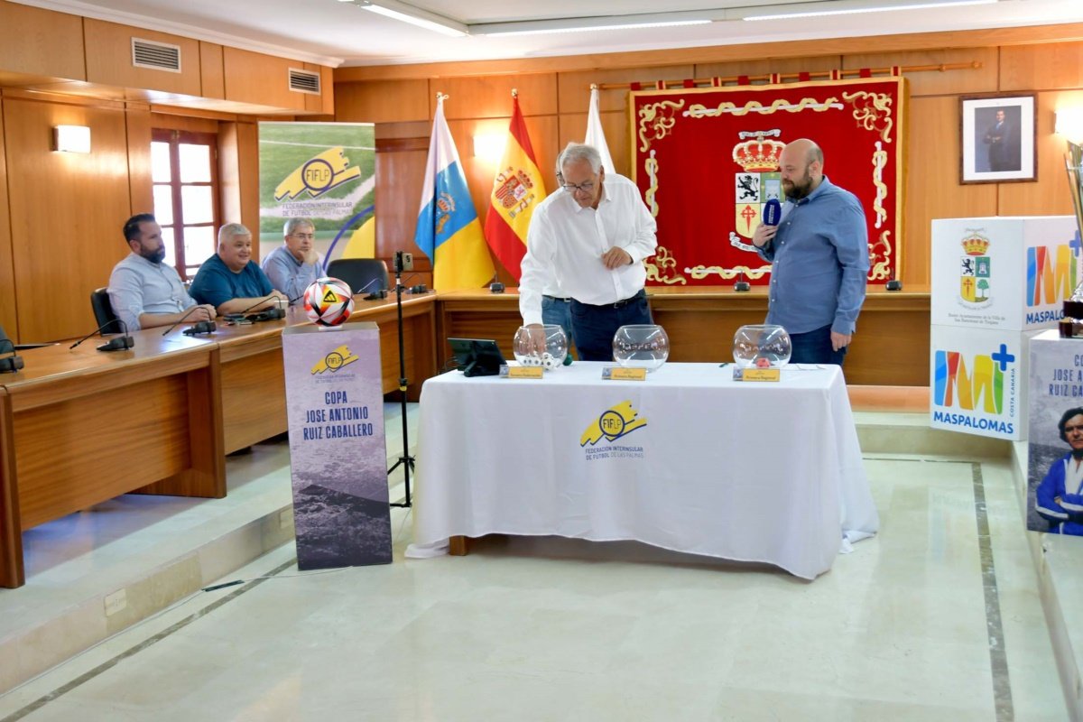 Tunte acoge el sorteo de cuartos de la Copa José Antonio Ruiz Caballero