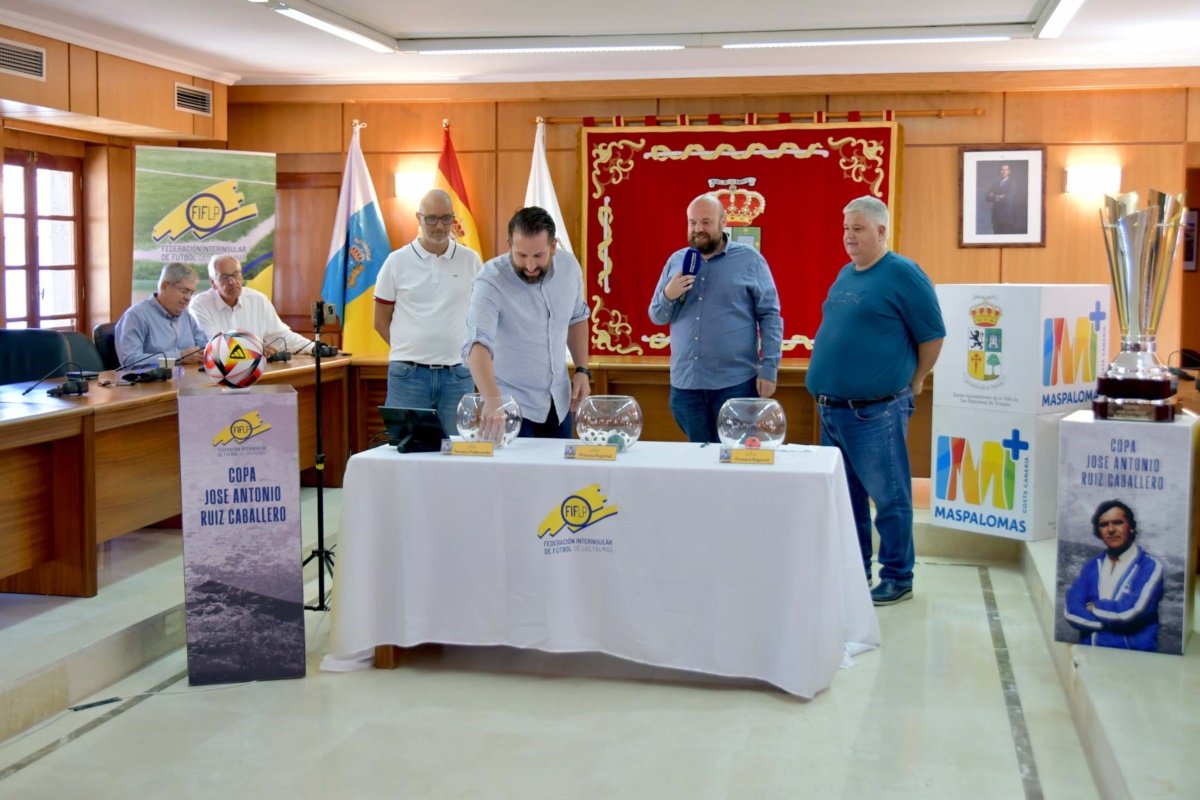 Tunte acoge el sorteo de cuartos de la Copa José Antonio Ruiz Caballero