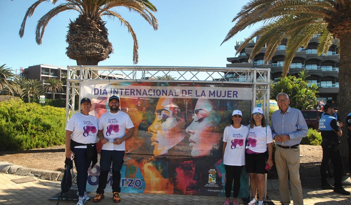 San Bartolomé de Tirajana celebra su 24ª Caminata por la Igualdad de la Mujer