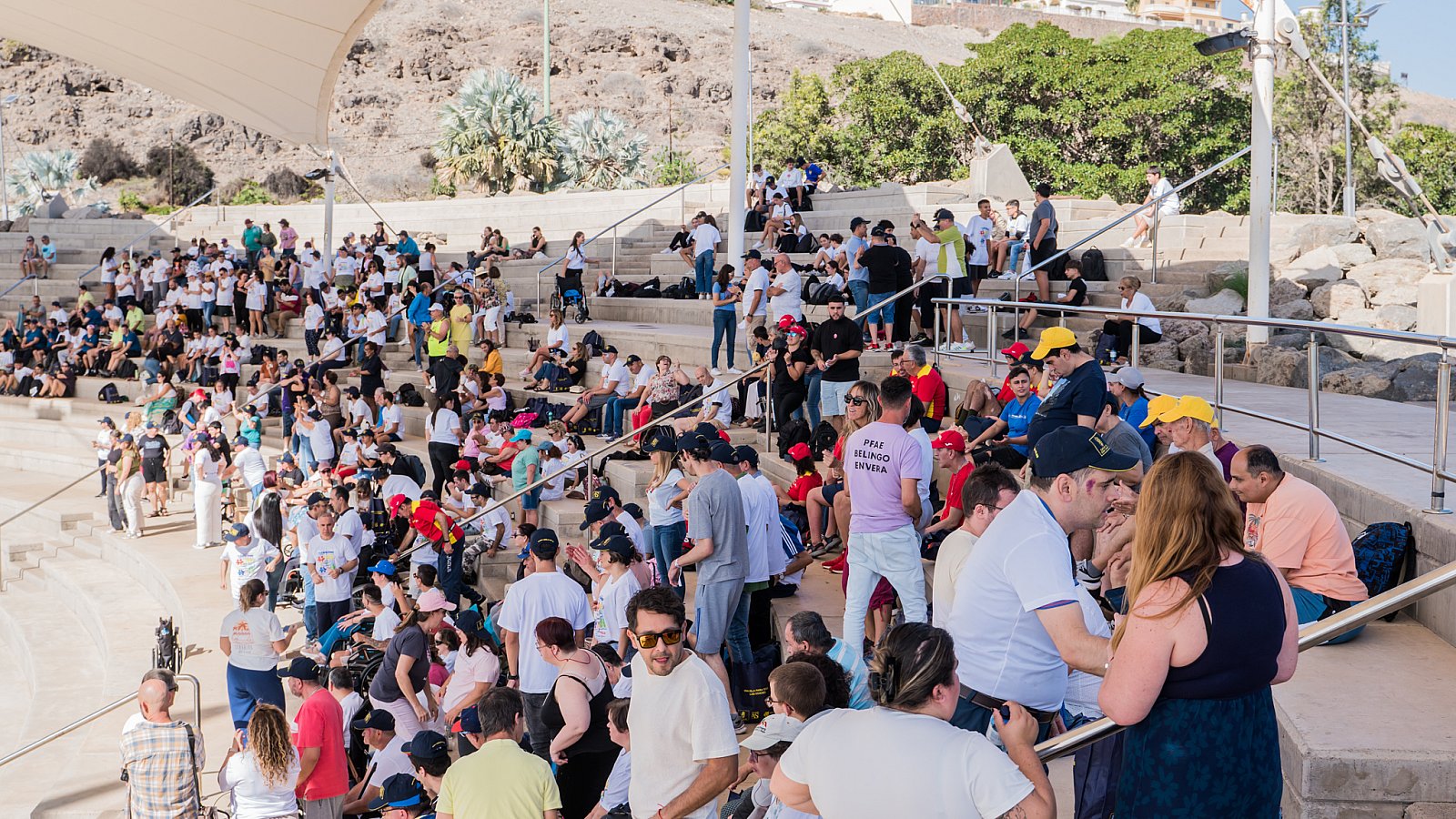 Más de 700 participantes dan visibilidad al Día Internacional de la Discapacidad en el Parque Sur Maspalomas
