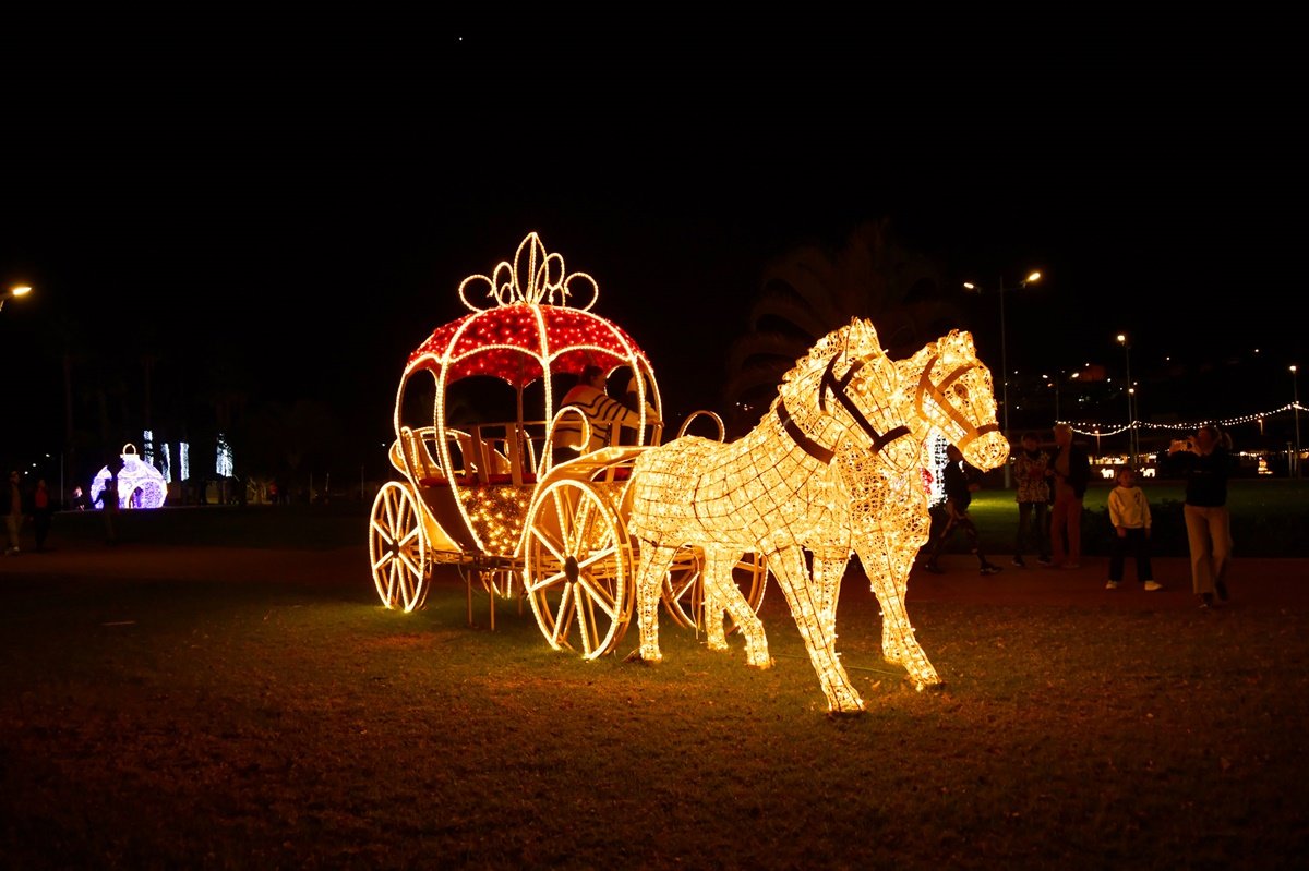 Alumbrado Navideño Parque Sur