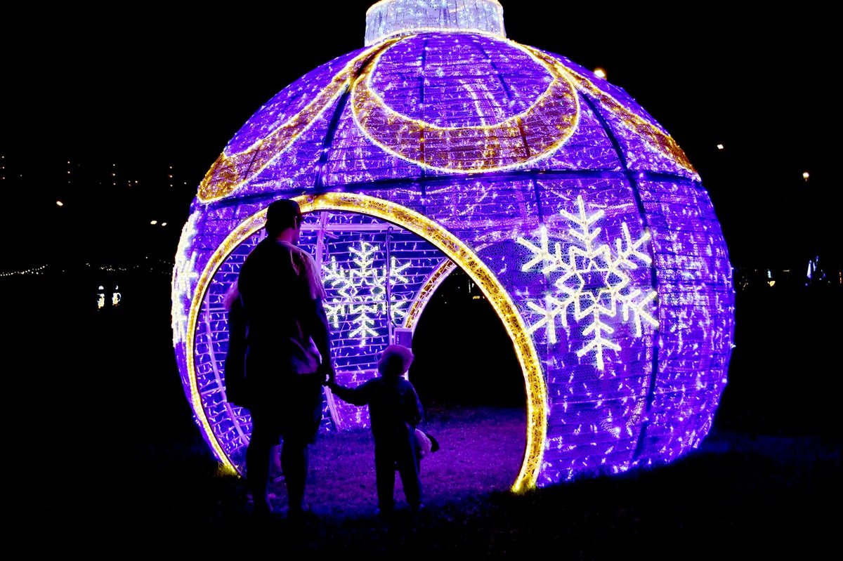 Alumbrado Navideño Parque Sur