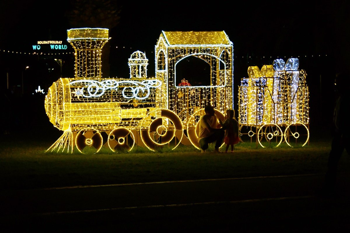Alumbrado Navideño Parque Sur