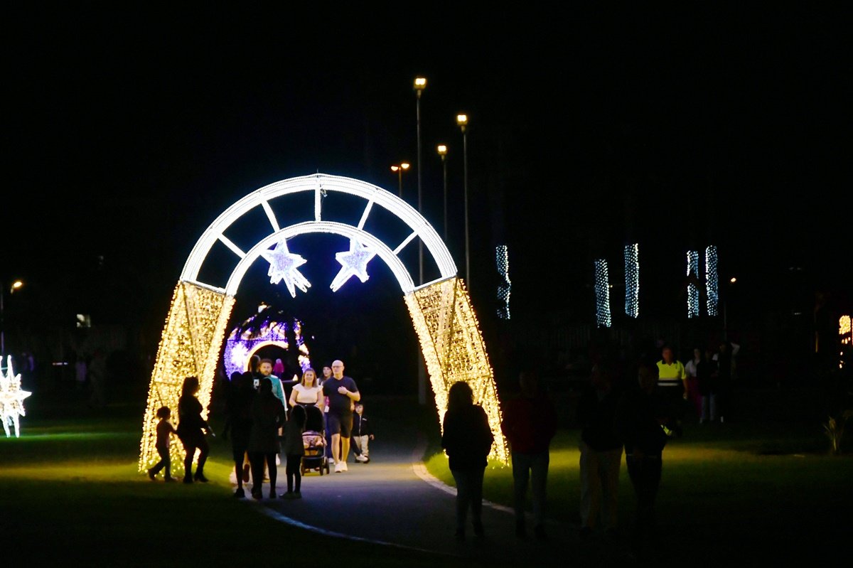 Alumbrado Navideño Parque Sur