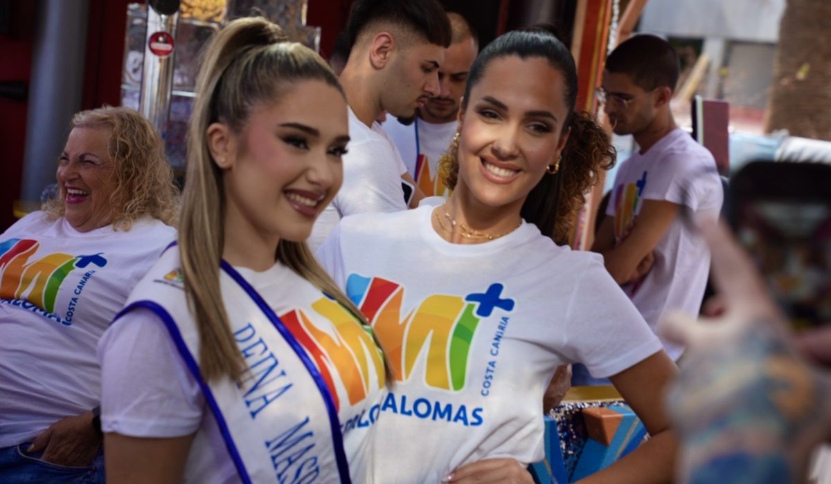 Las calles del sur reciben con alegría al desfile anunciador del Carnaval Internacional de Maspalomas 2025
