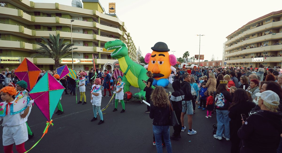 Magia de la Noche de Reyes en la Cabalgata de Maspalomas