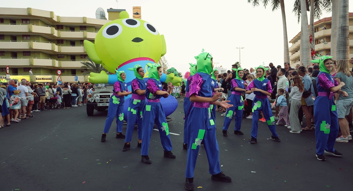 Magia de la Noche de Reyes en la Cabalgata de Maspalomas