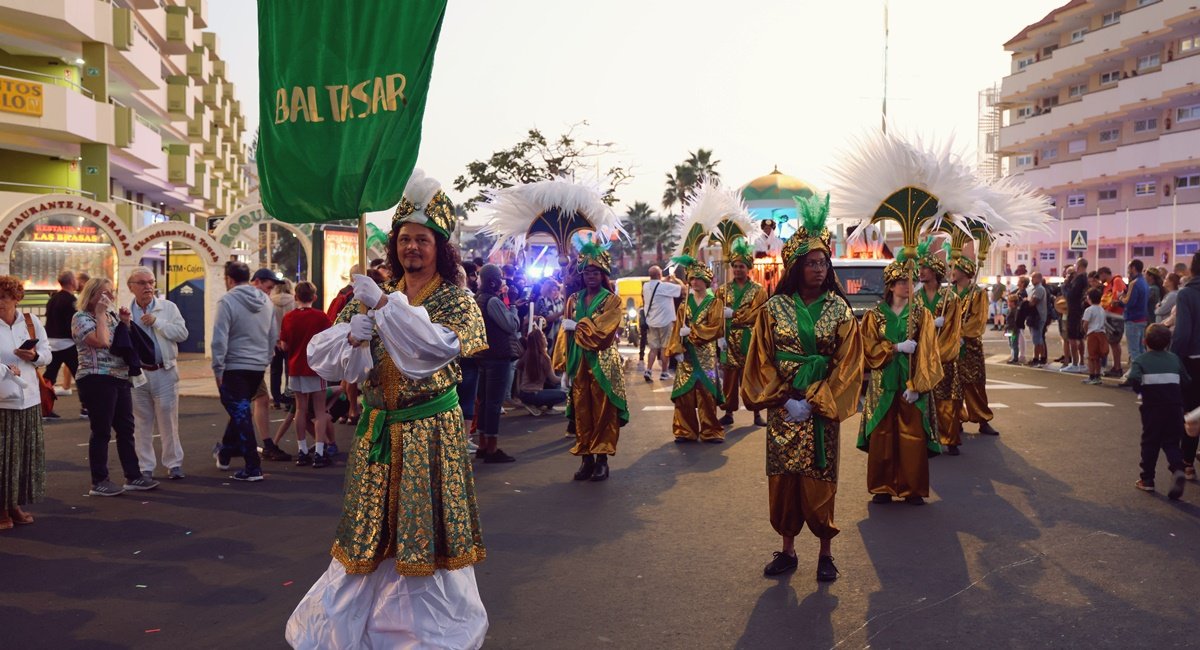 Magia de la Noche de Reyes en la Cabalgata de Maspalomas