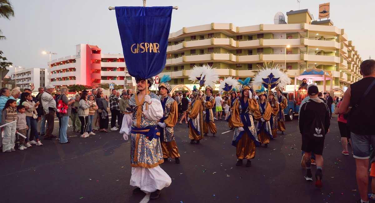 Magia de la Noche de Reyes en la Cabalgata de Maspalomas