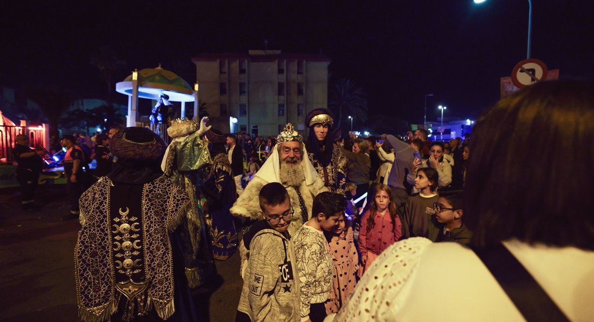 Magia de la Noche de Reyes en la Cabalgata de Maspalomas