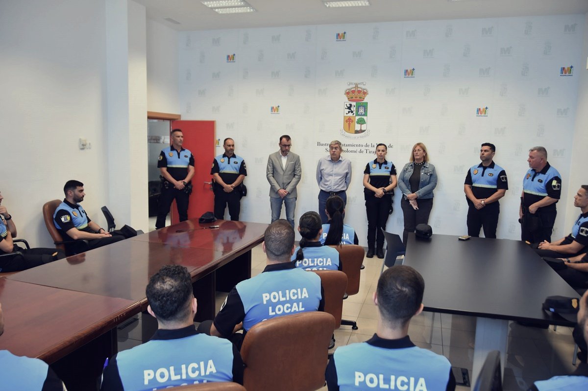 Los nuevos agentes policiales conocen las instalaciones y servicios municipales