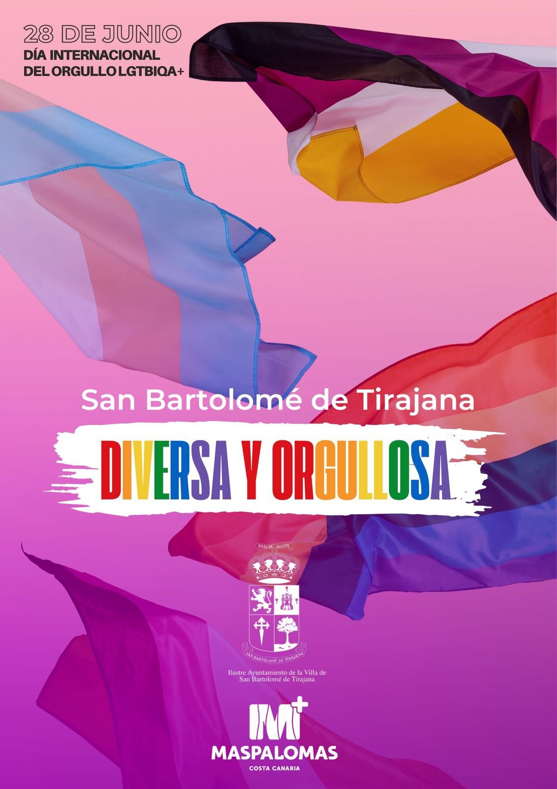 San Bartolomé de Tirajana conmemora el Día Internacional del Orgullo LGBTIQA+