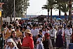 Diez carretas con sus agrupaciones folcl&oacute;ricas ambientan la romer&iacute;a y ofrenda en honor a San Fernando