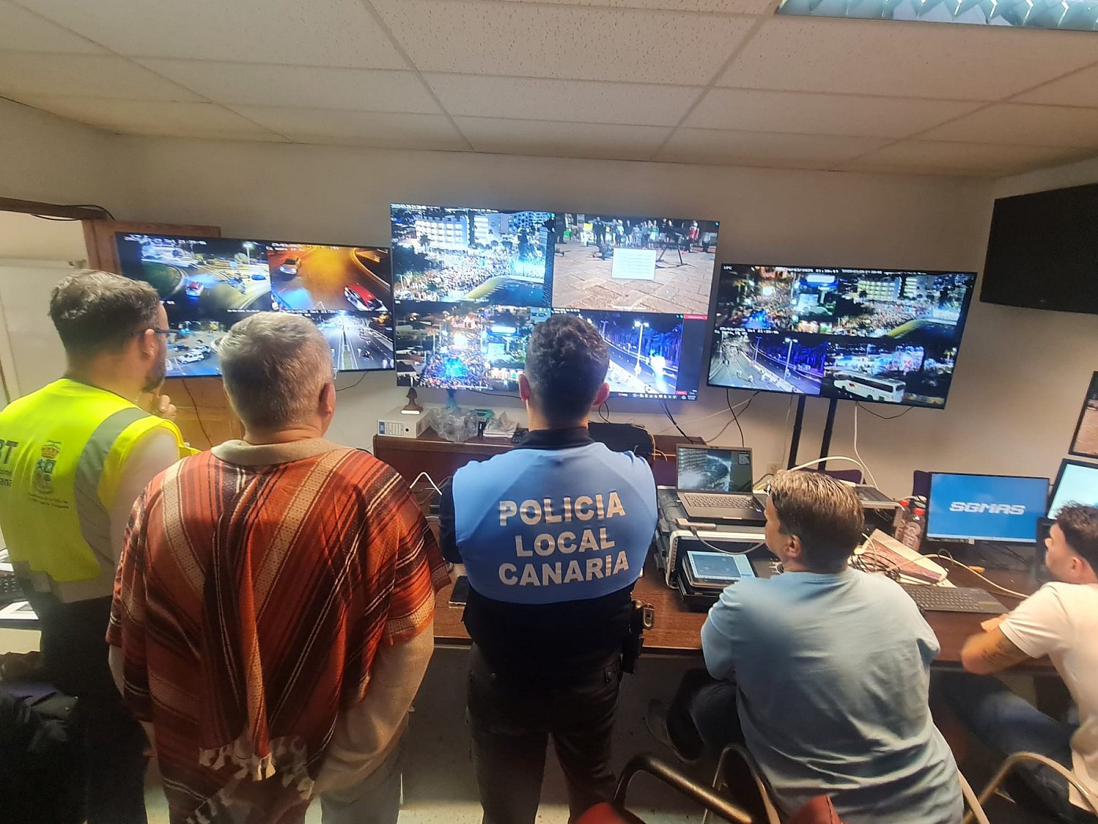 La seguridad volvió a ser clave en el éxito de la cabalgata de Maspalomas