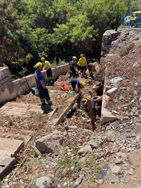 SBT repasa el estado de los cauces públicos urbanos en previsión de daños de la borrasca Olivier