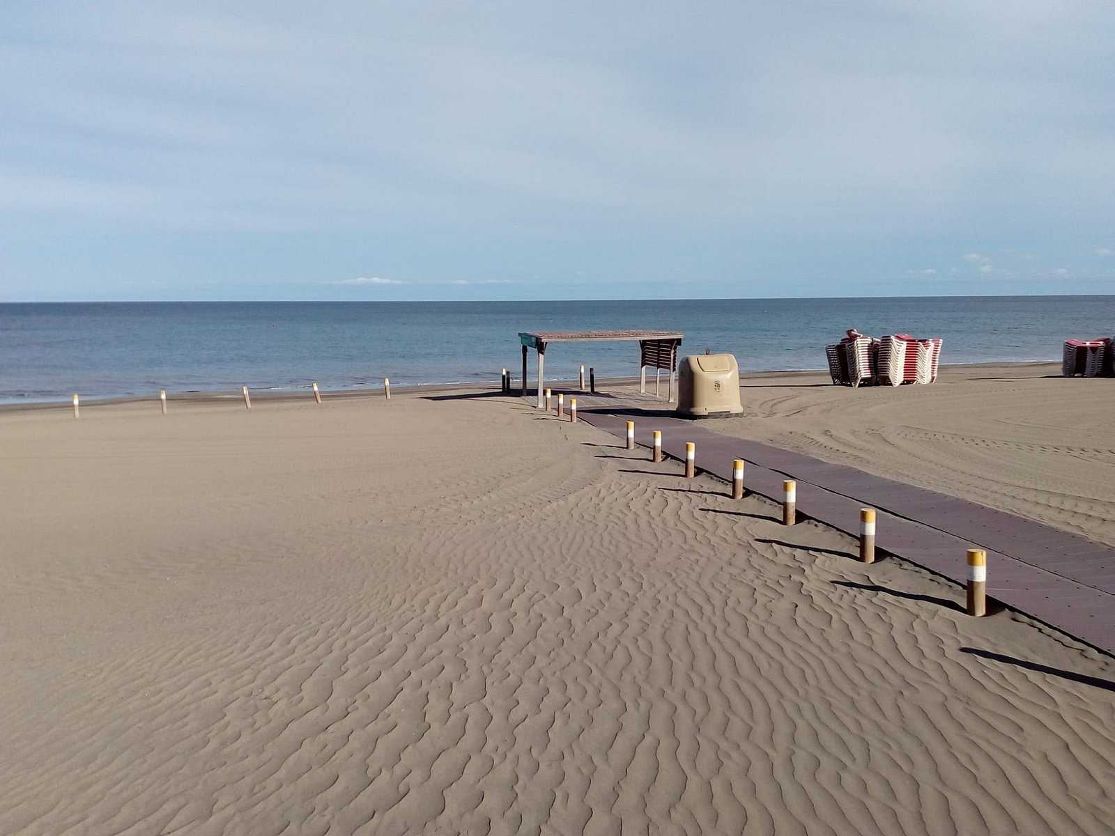  Playa del Inglés durante el Confinamiento