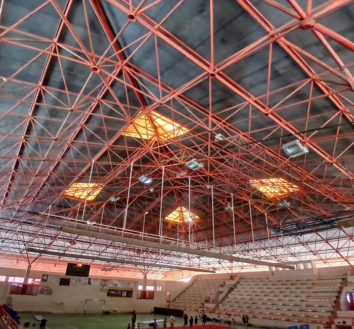 20250728 DEP Deportes reparará el techo del Pabellón de San Fernando 01