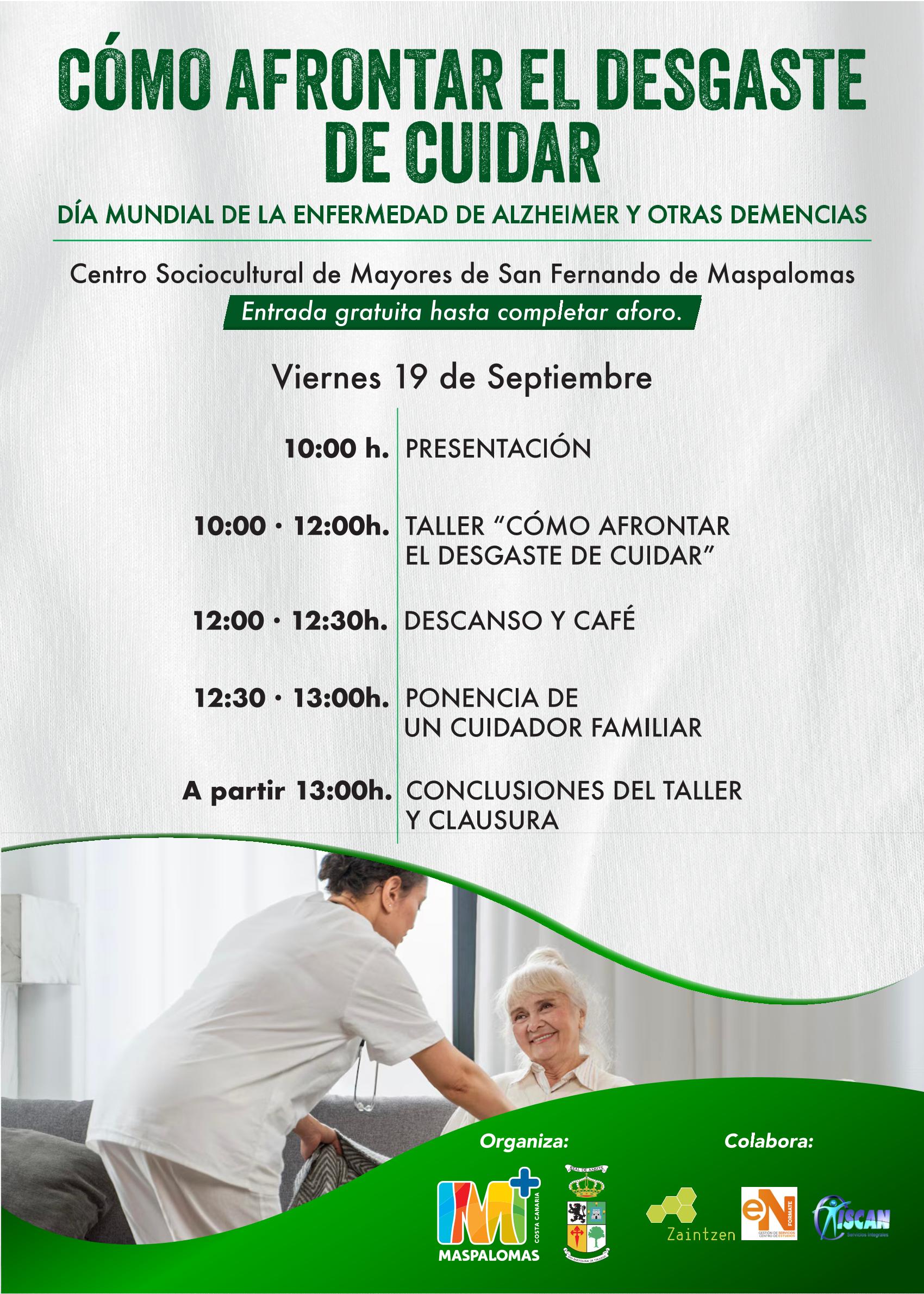 Día Mundial de la Enfermedad de Alzheimer y Otras Demencias 2025 - Desgaste de Cuidar