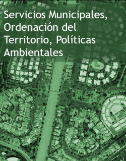 Servicios Municipales, Ordenación del Territorio, Políticas Ambientales